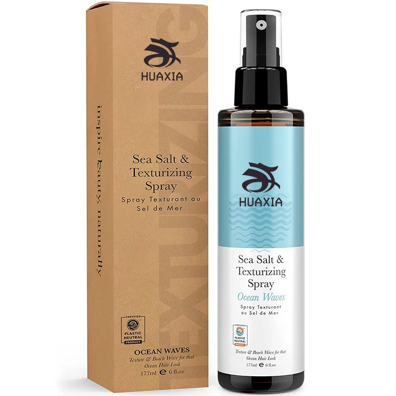 OEM/ODM Hair Thickening Spray Private Label Organic Volume Texturizing Sea Salt Hair Spray for Aftercare Hair Use