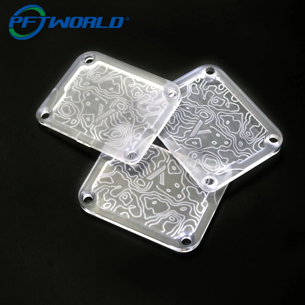 Professional High Precision Laser Engraving Manufacturer Customized CNC Machining Acrylic Plastic Parts For Keyboards Kit Case
