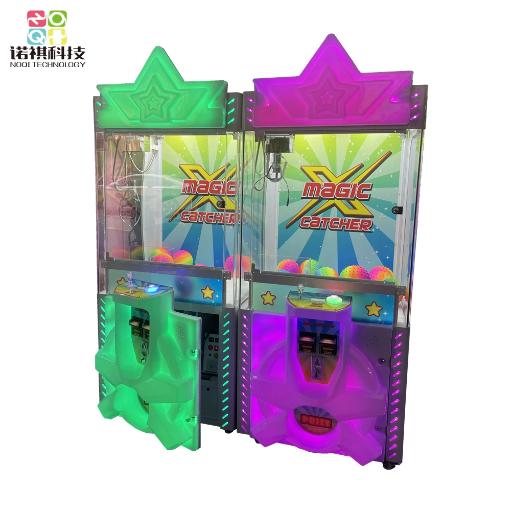 Full size toy plush catcher Plastic cover coin operated claw arcade machine doll prize grabber for shopping mall