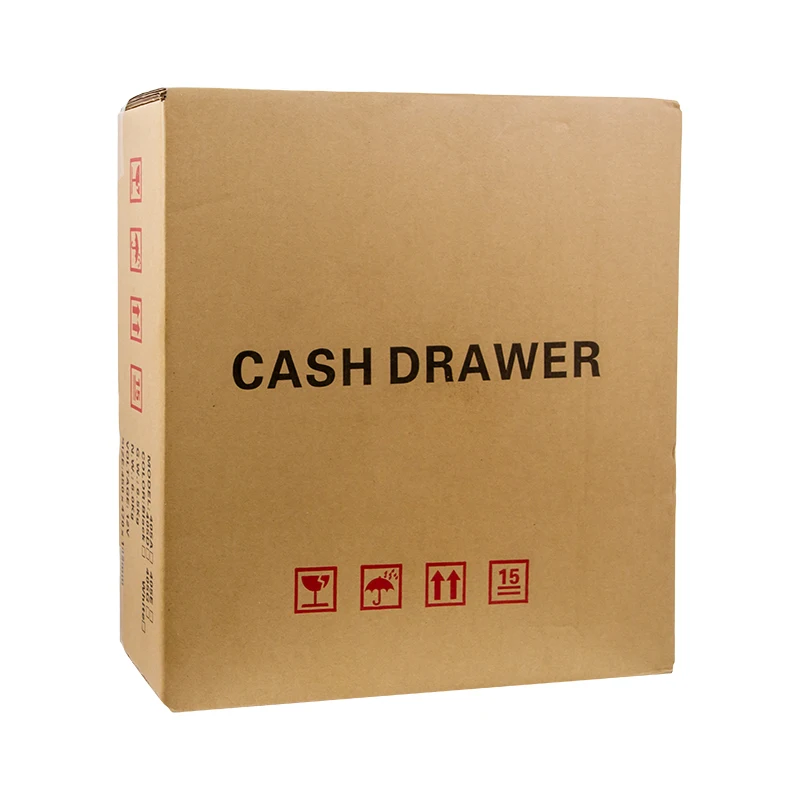 RJ11 till box CR-405 Metal cash drawer 5 bill 8 coin for Supermarket