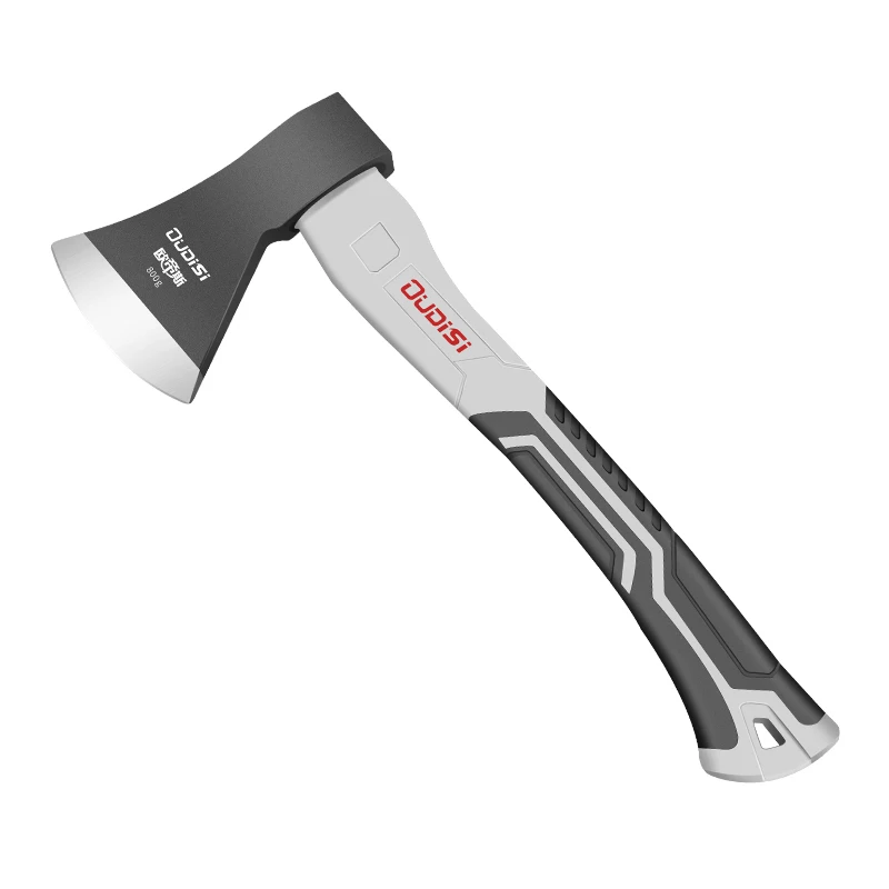 Multi-tool camping axe with large glass fiber handle hand tool survival axe