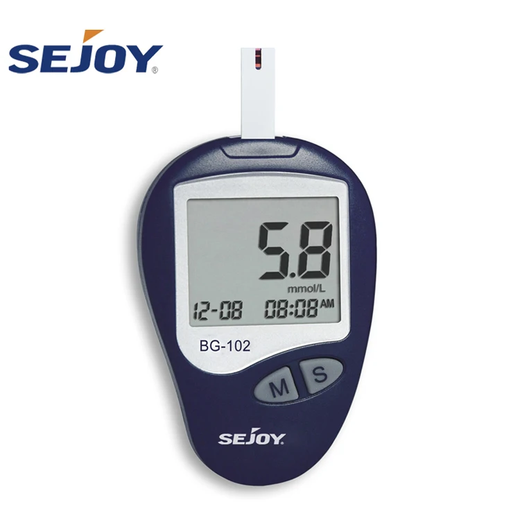 Sejoy Code Free Optional Glucometer Test Strips Blood Glucose Test Strips Diabetic Test Strips
