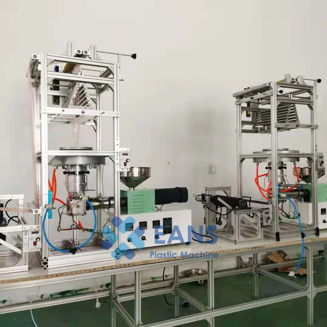 Laboratory Small Plastic Film Bag Blowing Extruder Machine