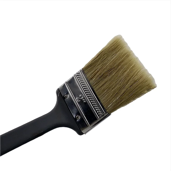 Low Price Paint Brush with Good Quality Bristle And Long Plastic Handle Paint Brush Painting Tools for House Decoration