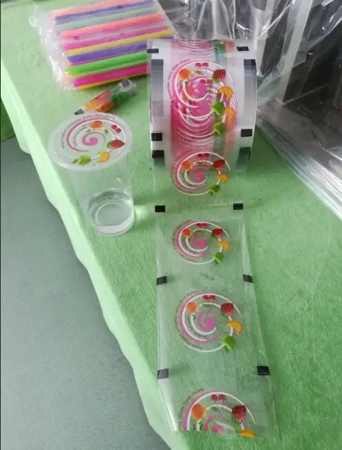 bubble tea sealing filmcup sealing film roll heat sealing film for sale