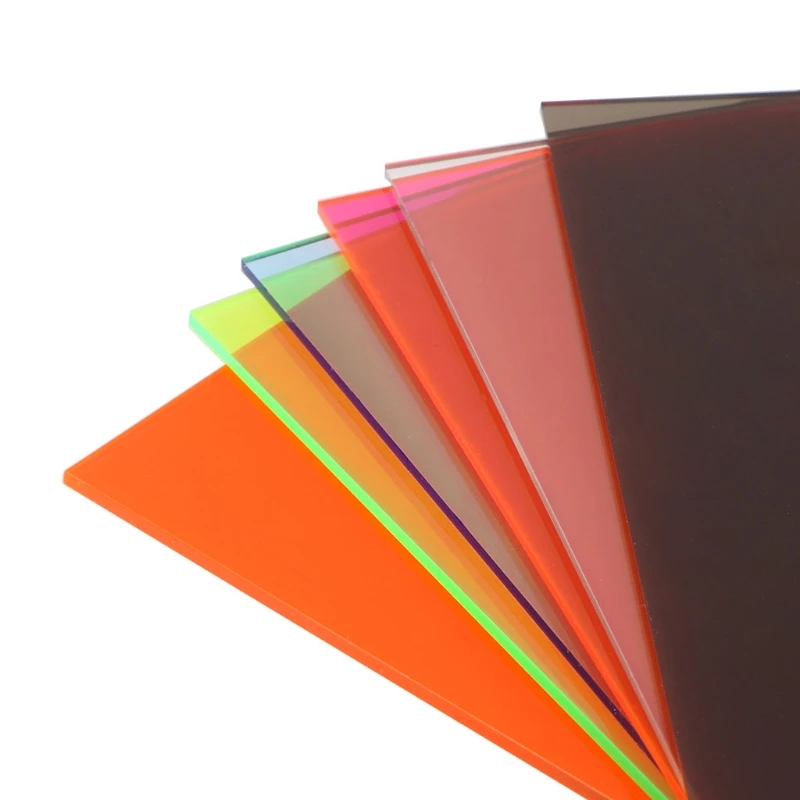 
Thin Acrylic Sheets for Cricut,Neon Acrylic Board Panels for Decorative Display Projects, DIY Craft 