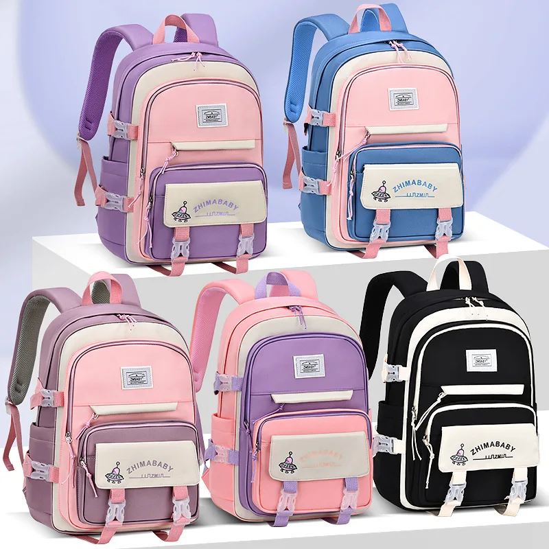 Factory Wholesale Custom Label Kids Teen Fashion Durable Backpack School Bags