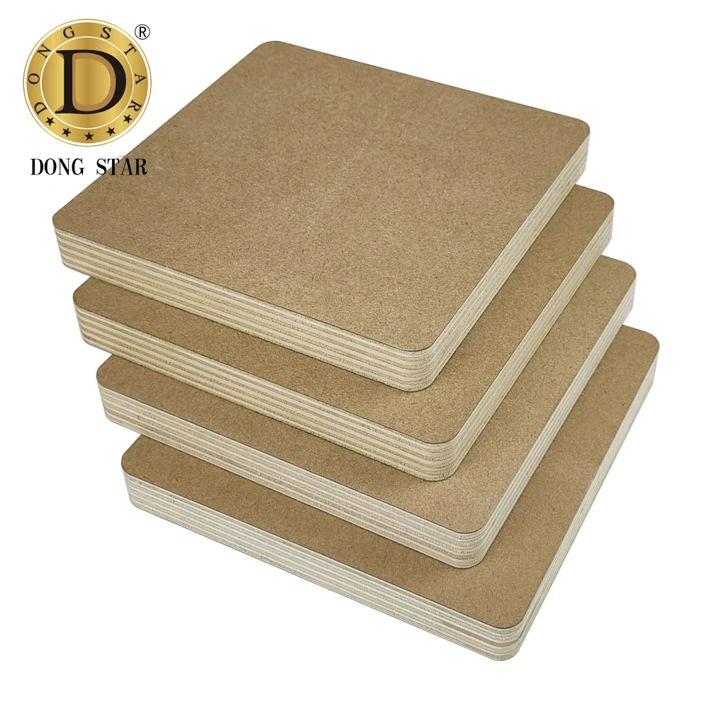 High Medium Density Fiber Overlay Panel Mdo Hdo Film Faced Plywood
