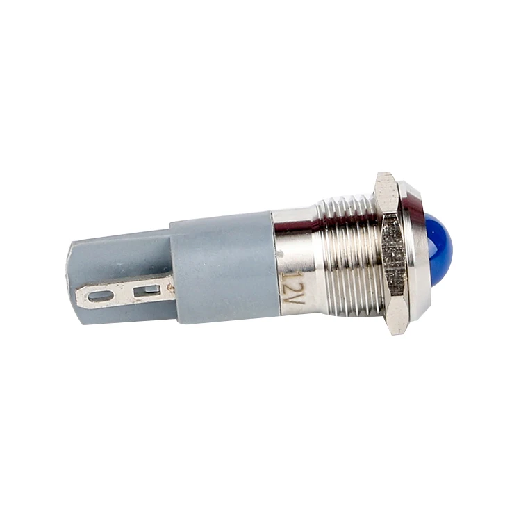 
12mm metal 220v mini led phone call indicator light 