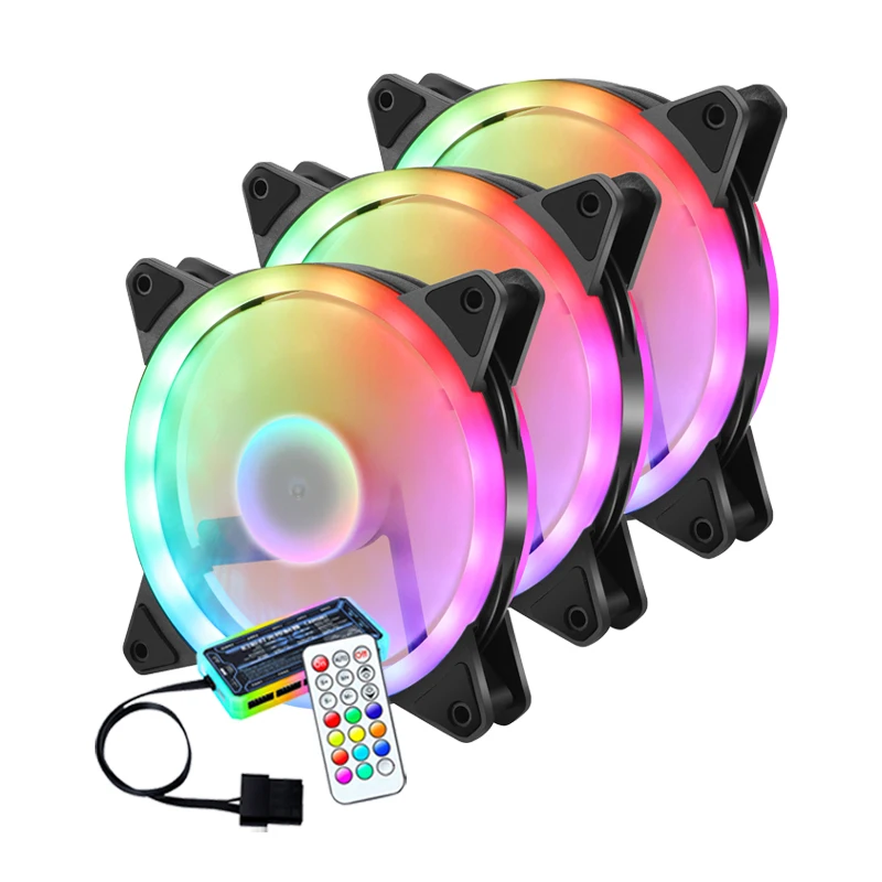 High End CPU Cooler Fan 120mm 12cm 12025 Computer Case RGB Fan