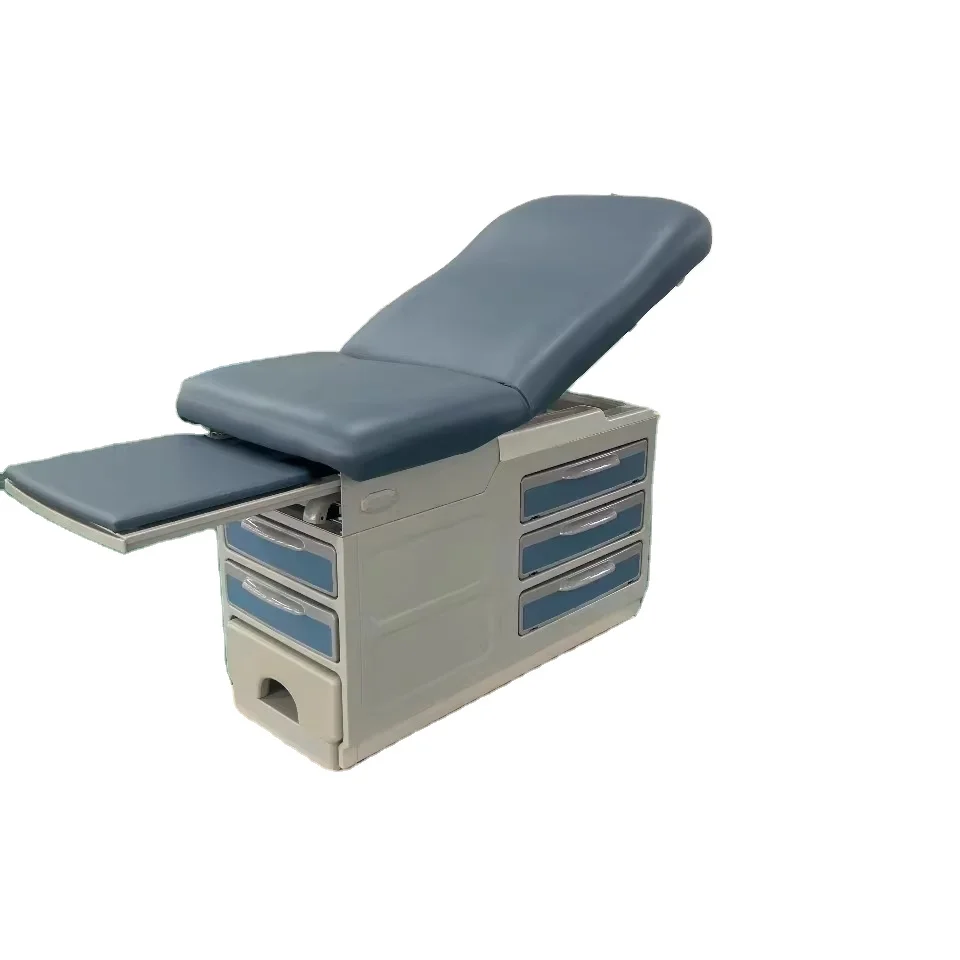 Hot Sale American-Style Gynecological Operating Table New Design Metal Manual Power Source with Electric Drawer