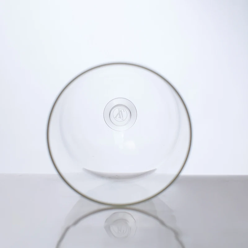 Factory Wholesale Different Size Transparent Clear Display Bell Glass Cloche Dome
