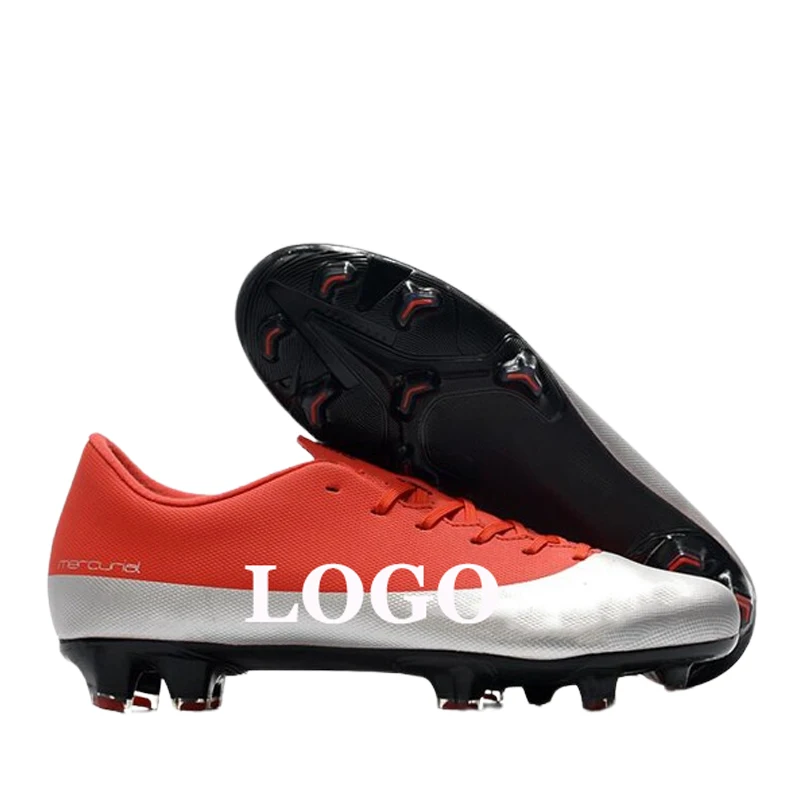 Wholesale Mercurial Vapor XIII low cut fully knitted waterproof FG Breathable Casual Man Football Sneakers Training Nails Soccer