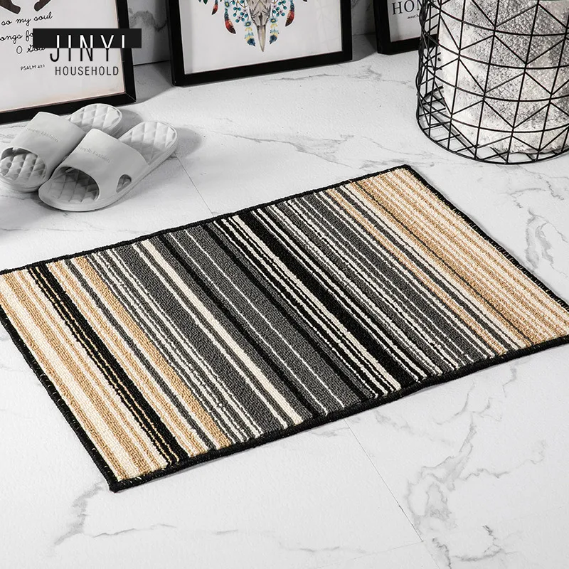 Pebble Marble Stone Grass Fish Foot Shape Plastic Diatom Bath Mat