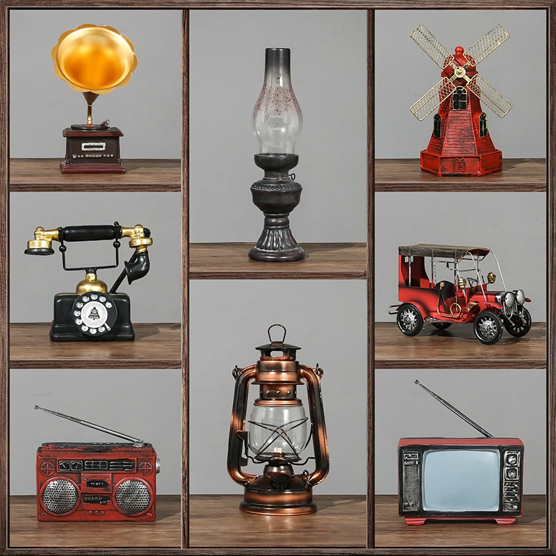 European-style old-fashioned home appliances shape retro-style decoration home decor accessories interior decoration
