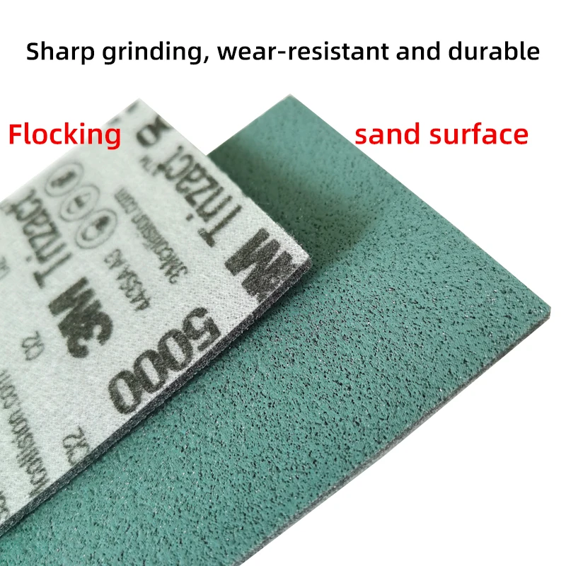 3M30289 Pyramid Square Sponge Sandpaper Paint Polishing And Polishing Beauty Sandpaper 74/140mm5000 Grit