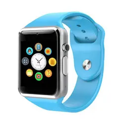 Wholesale High Quality Colorful SD Card Camera BT Mobile Phone A1 Smart Watch With Sim Card for Android Cell Phone