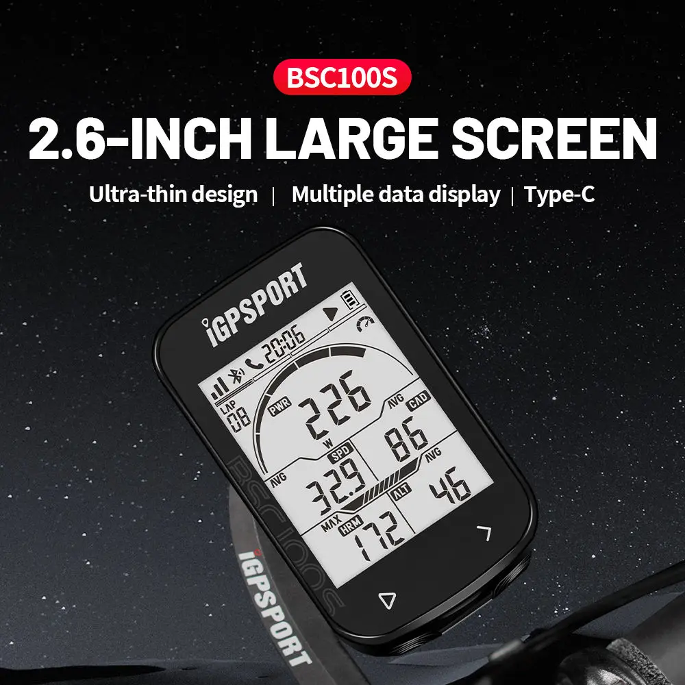 IGPSPORT GPS BSC100S 100S Cycle bike Computer Wireless Speedometer Bicycle Digital Stopwatch Cycling Odometer