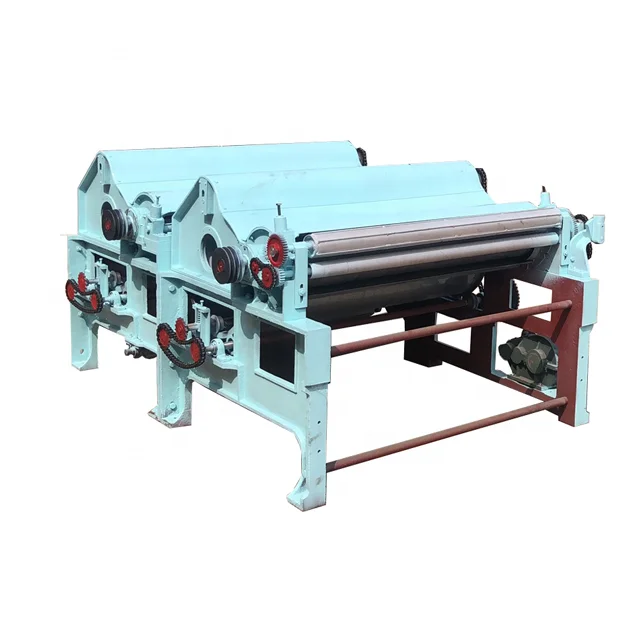 GM600+GM250-8  Cotton Textile Fabric Clothes Denim Polyester Waste Recycling Machine