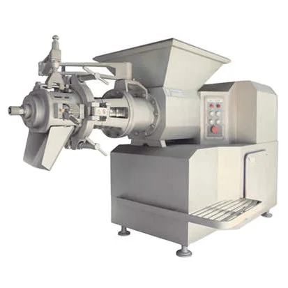 Chicken meat bone separator of meat processing machine
