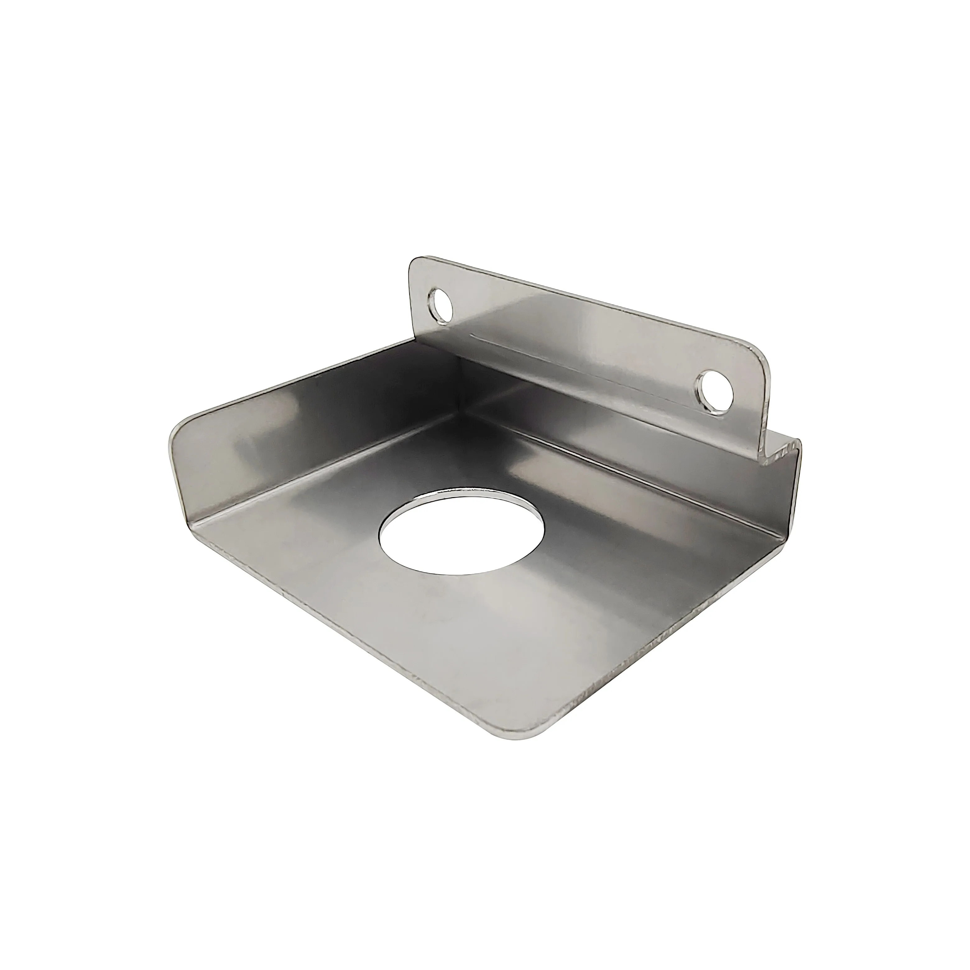 Sheet Metal Fabrication  of stainless steel peristaltic pump baffle plate laser cutting service stainless steel 304