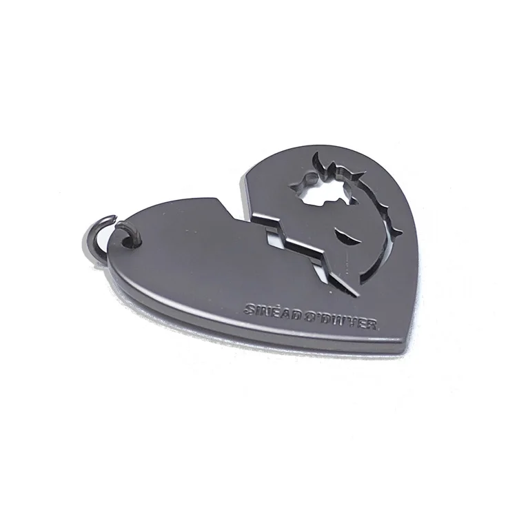 High-end Custom Name Brand Logo Engraved Pendant Custom Metal Charm Jewelry Tags Engraved Brand Logo Pendant For Jewelry