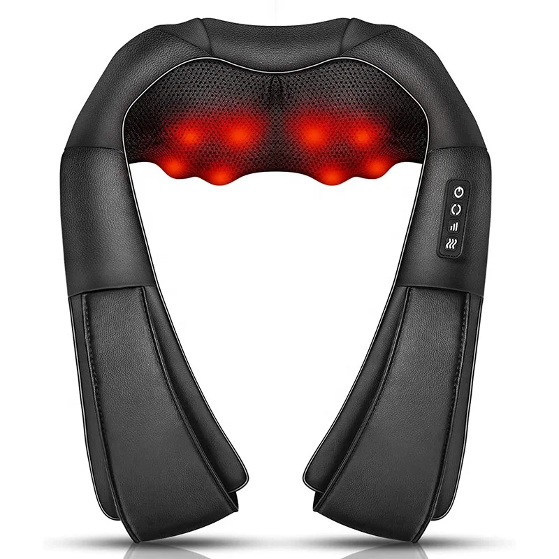 Smart Electric Back And Neck Massager with Heat Shiatsu Shoulder Massager for Muscle Pain Relief