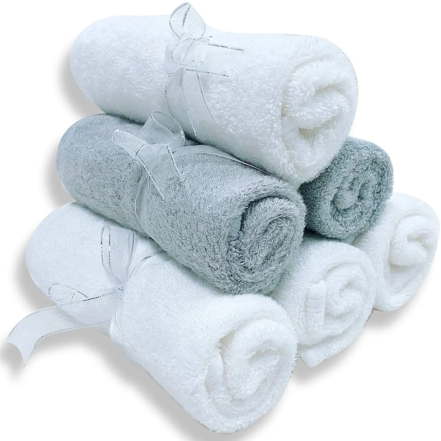 100% Soft bamboo Baby Face towel  Hand Towels  Wash Cloth for newborn Infants