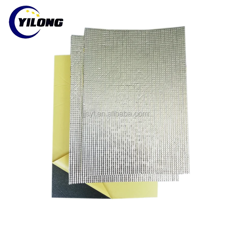 fire resistant chemical corss link foil xpe foam self-adhesive