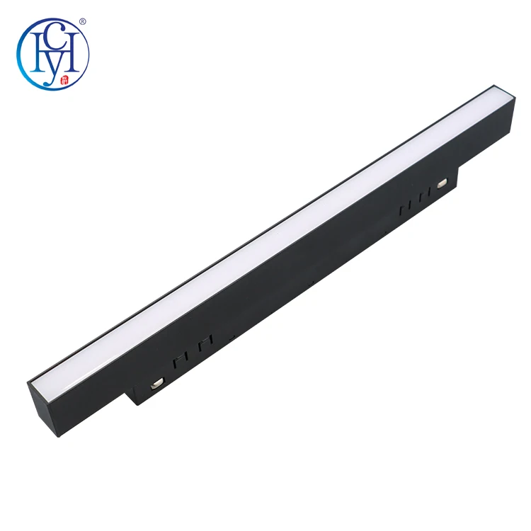 Manufacturer 110 Angle Aluminum Magnetic Rail Lighting System Smd 3W Led Linear Track Light