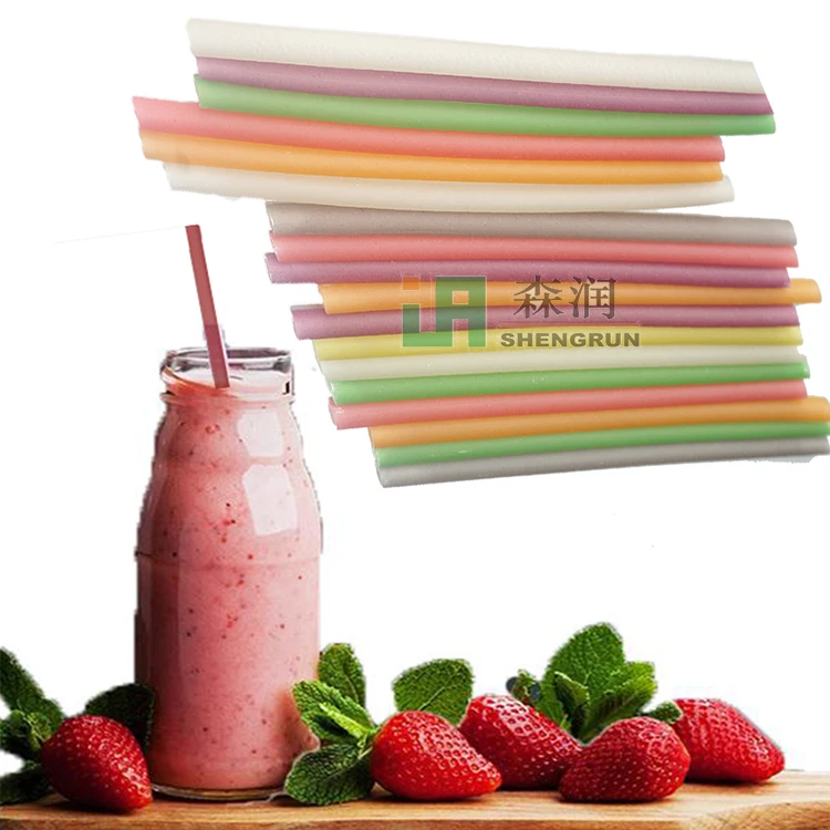 Cassava straw / biodegradable pla straw making machine machinery