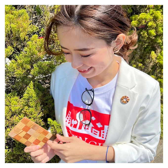 Japan Business Wooden Beautiful Cute Smart Name Luxury Card Case