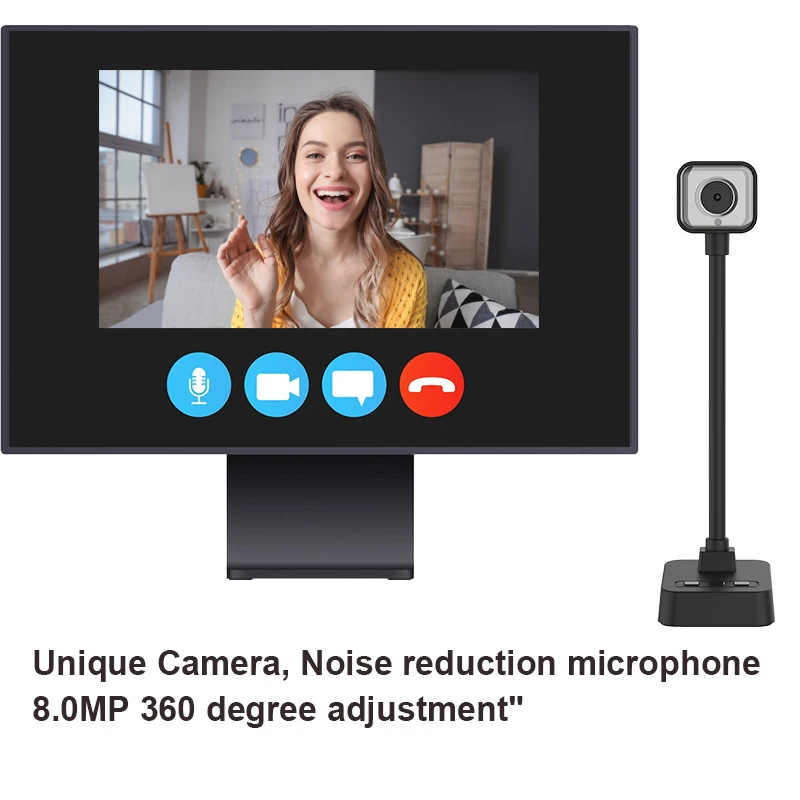 FUVISION 8-Megapixel Auto-Focus Visual Presenter USB Camera for Classroom