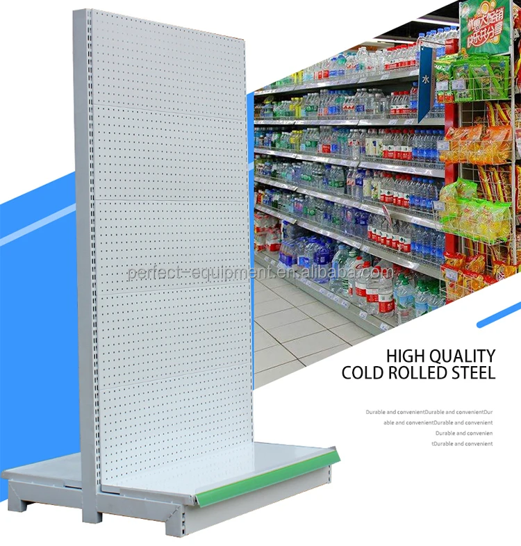 Portable product display shelves grocery store shelf design shelves for retail store supermarket display rack for hanging items