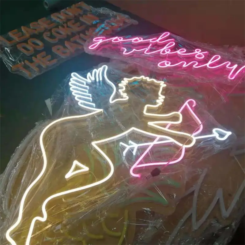 
Flexible Neon Signs Acrylic Led Neon Neon Tube Lights For Rooms Custom Size 