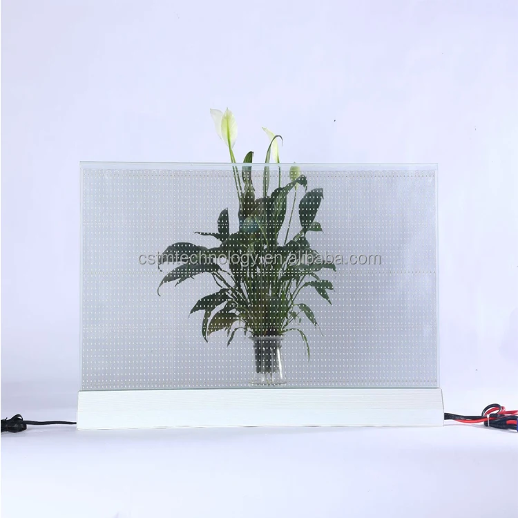 p10 Outdoor LED intelligente Transparent LED Display Advertising Outdoor Curtain Wall