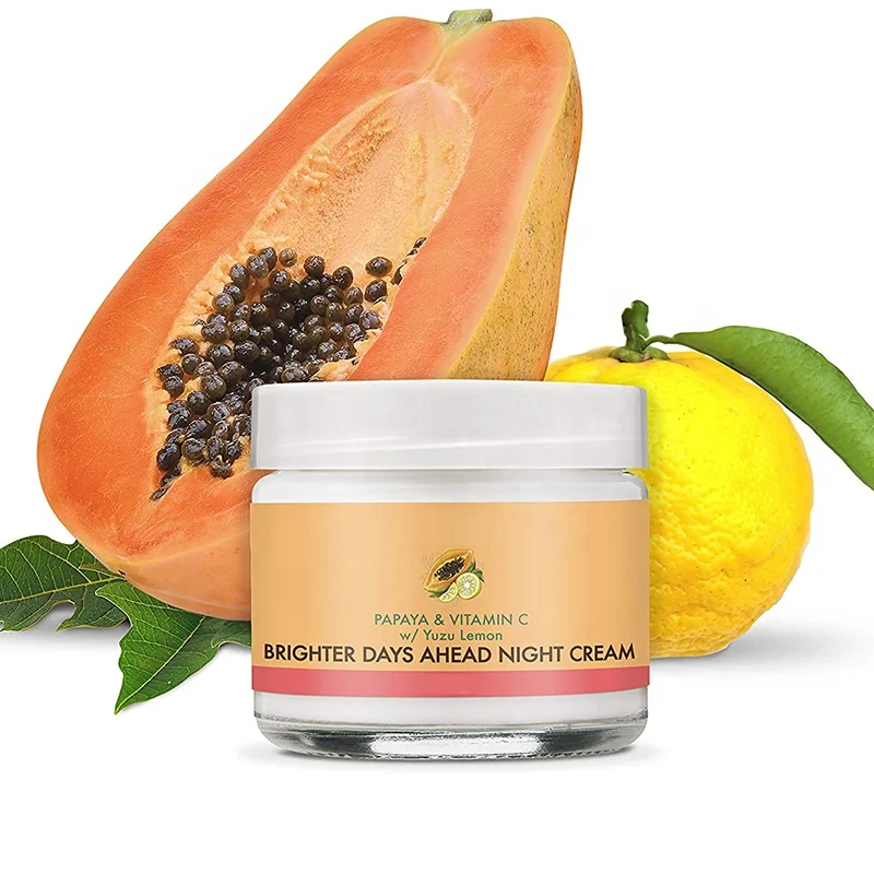 Private Label Papaya Face Whitening Moisturizing Dark Spot Removal Cream