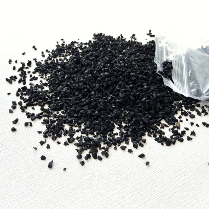 SBR Black Rubber Granules for Artificial Grass for Sports and Playgrounds