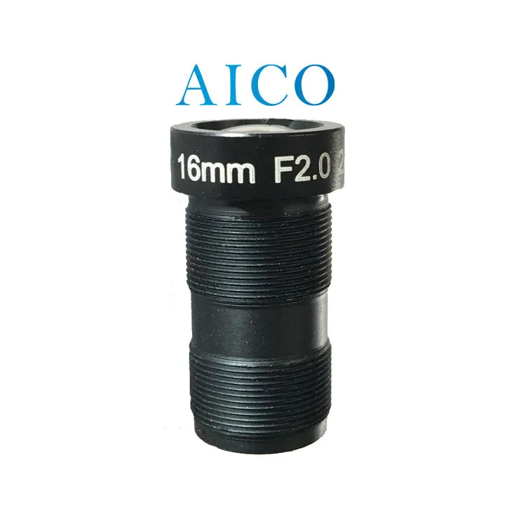 UHD f16mm F2.0 10mp 4k 16mm m12 cctv board 10megapixel s mount industrial vision lins lens for 2/3 inch JXF25 CMV2000 sensor