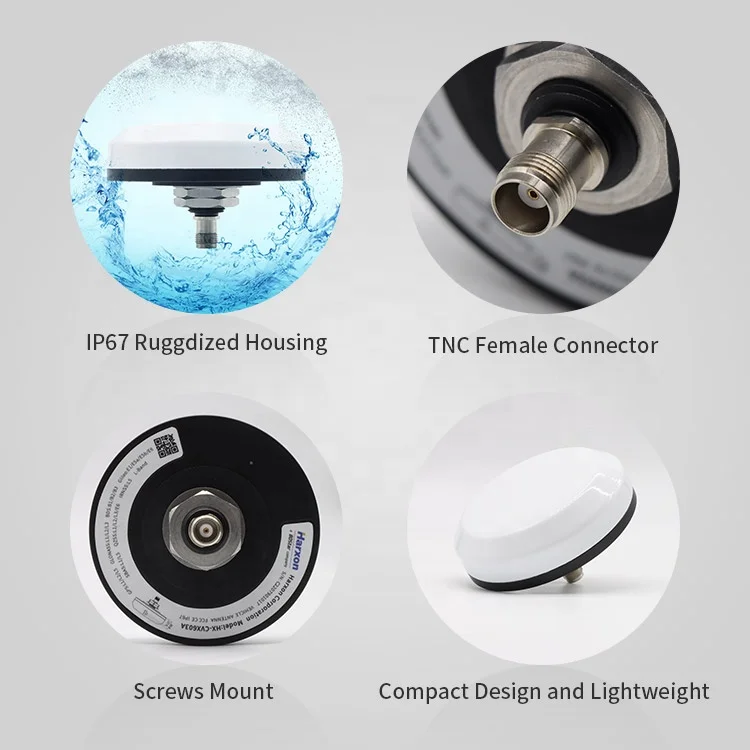 Harxon High Accuracy GNSS Antenna construction IP67 Waterproof Mapping Ruggedized RTK Antenna