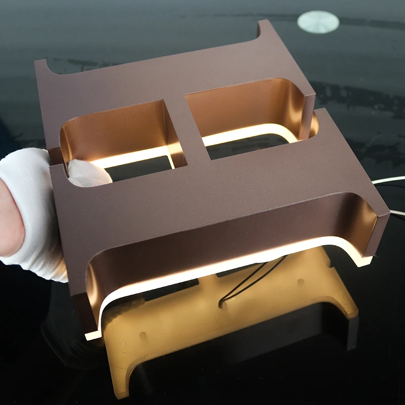 3d со светодиодной подсветкой письмо табло со светодиодной подсветкой логотип знаки