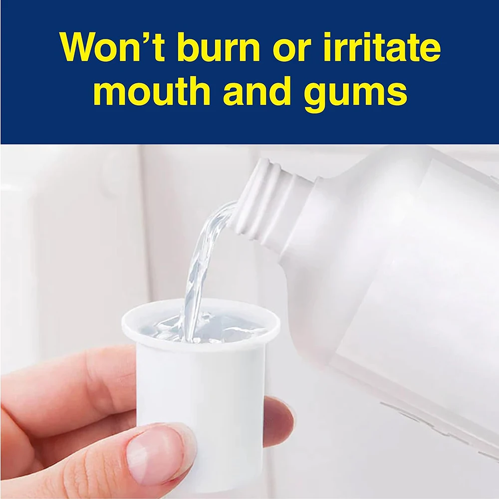 Professional Manufacturer Sensitive Oral Care Gentle Mint Fresh Breath Mouth Oral Wash Rinse Teeth Cleaning Whitening Mouthwash