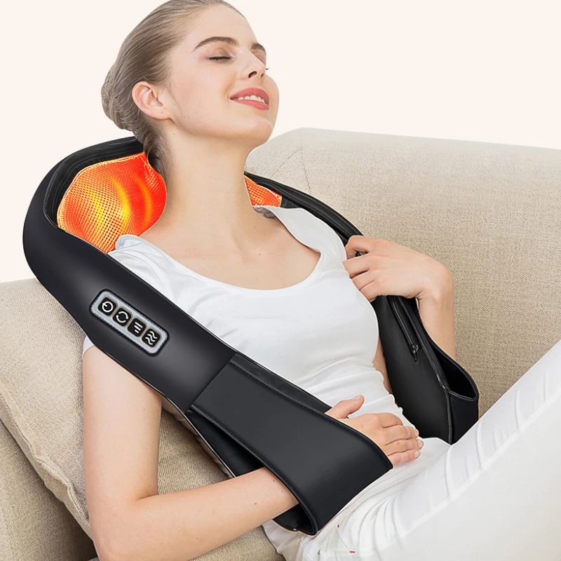 Oem Odm Four massage heads Electric Neck Shoulder Massager Massager Belt