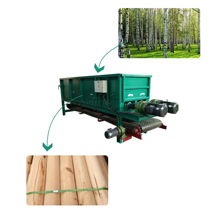 Wood Log Debarking Machine Log Debarker for Sale Wood peeling machine