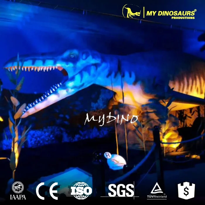 MYDINO Mosasaurus Vivid Animatronic Simulation Dinosaur Model