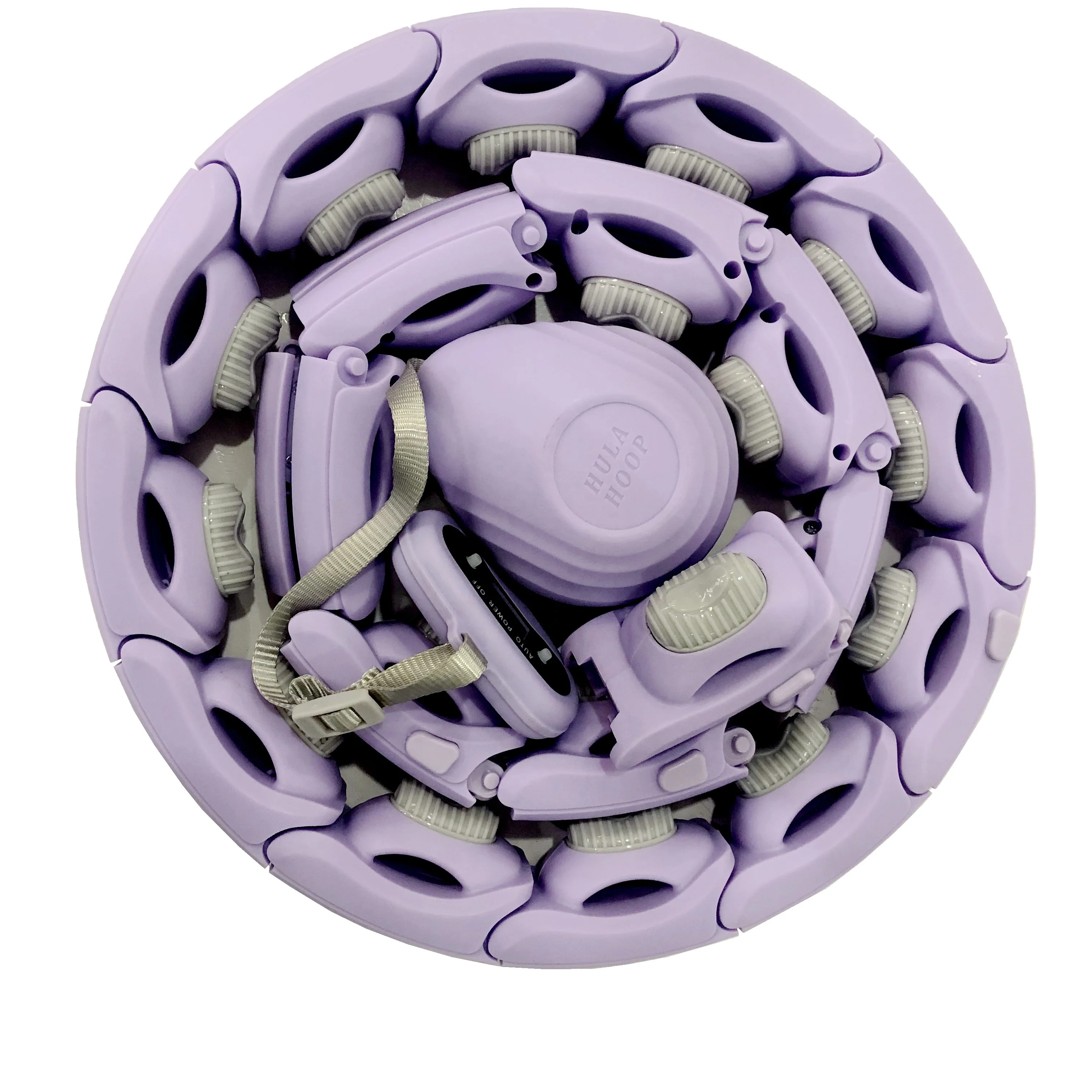 Weighted Hula Fitness Hoop for Adults Weight Loss Smart Exercise Infinity Hoop for Women 20 Detachable Knots Adjustable hoops