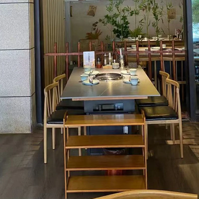 BBQ Grill Table Smokeless BBQ Tables for Restaurant