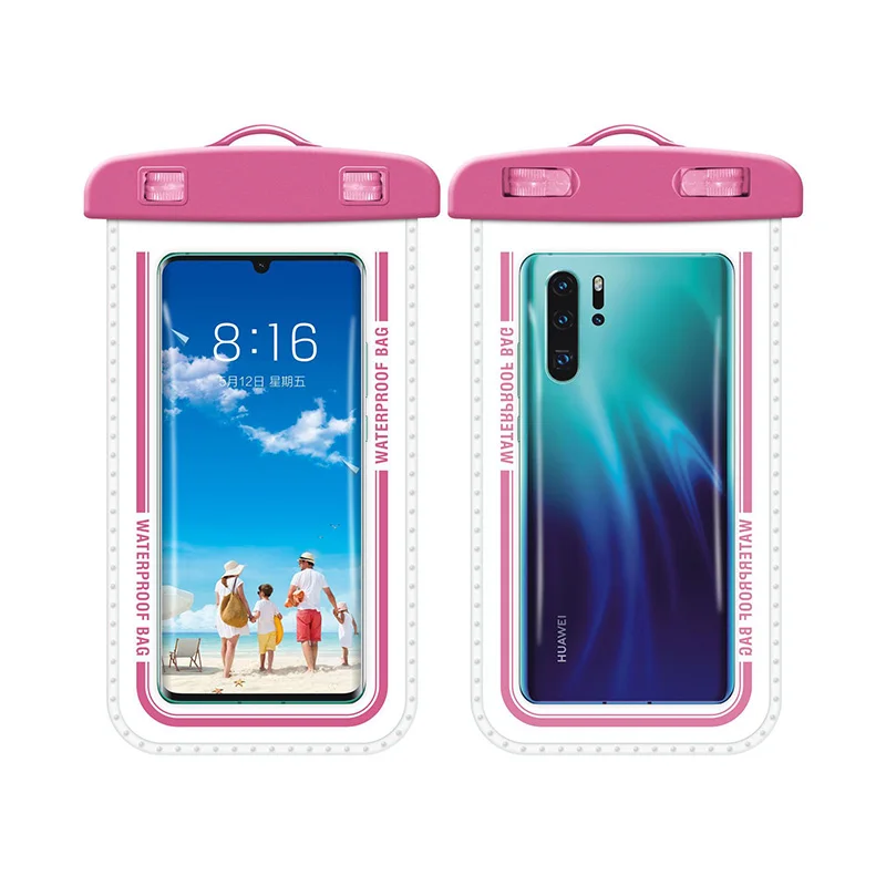 Waterproof Mobile Phone Case Packing Bags Cases Screen Touch Sport Swimming Cross Body Bag for Mobile Phone Sling Bag