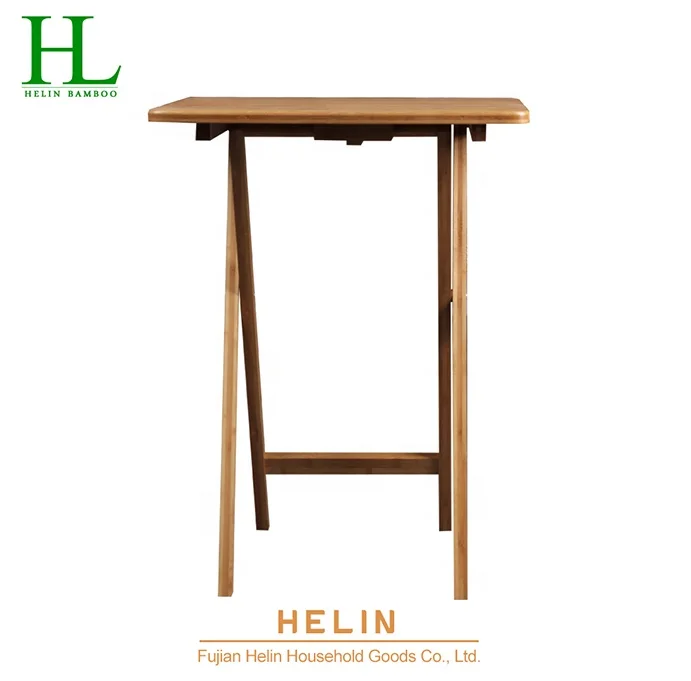 Flat Table Top Bamboo Wooden Wholesale Picnic Table Camping Folding Table