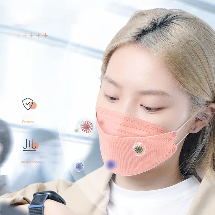 High Quality Kf94 Copper Oxide Ion Mask KN95 Four-Layer Individual Package Reusable Safety Protection